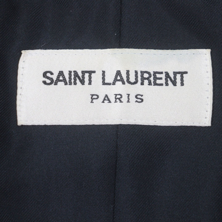 Great SAINT LAURENT PARIS tailored jacket Navy wool mens 329983