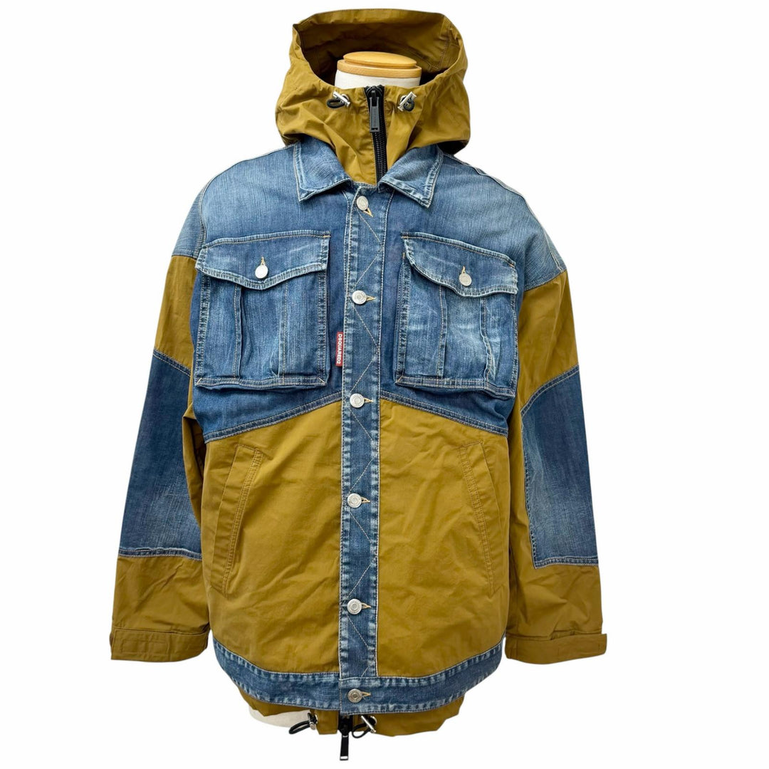 Great DSQUARED2 Blouson Oversize Bomber Denim docking design
