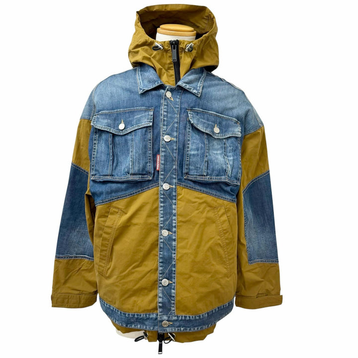 Great DSQUARED2 Blouson Oversize Bomber Denim docking design