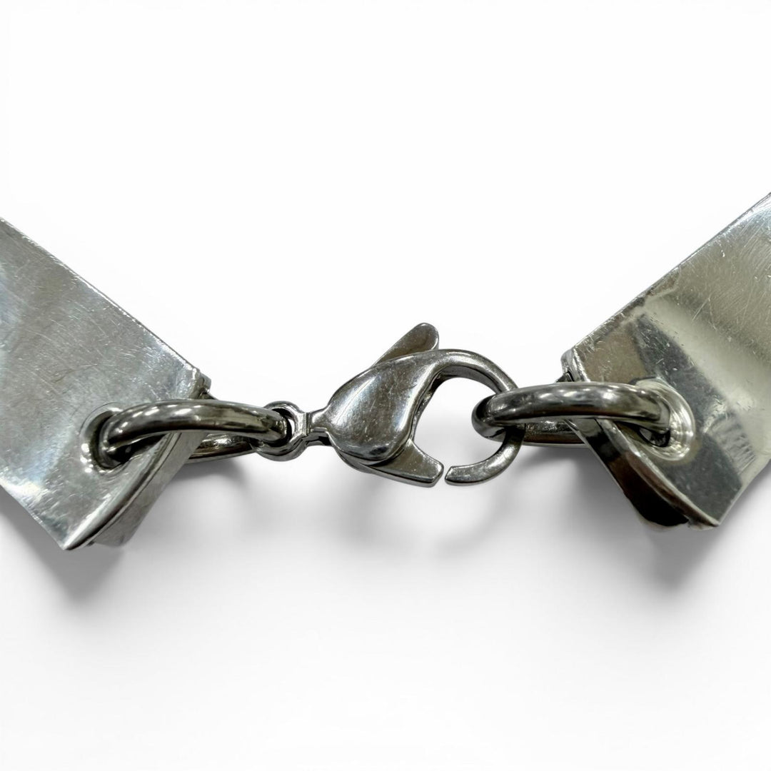 Great TIFFANY&Co. bracelet 1837 Plate Link Silver 925 Women