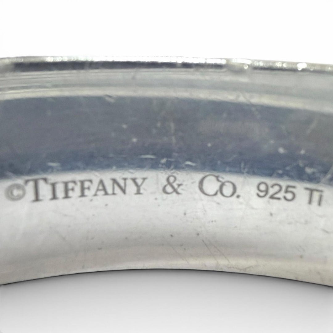 Great TIFFANY&Co. bracelet 1837 Plate Link Silver 925 Women