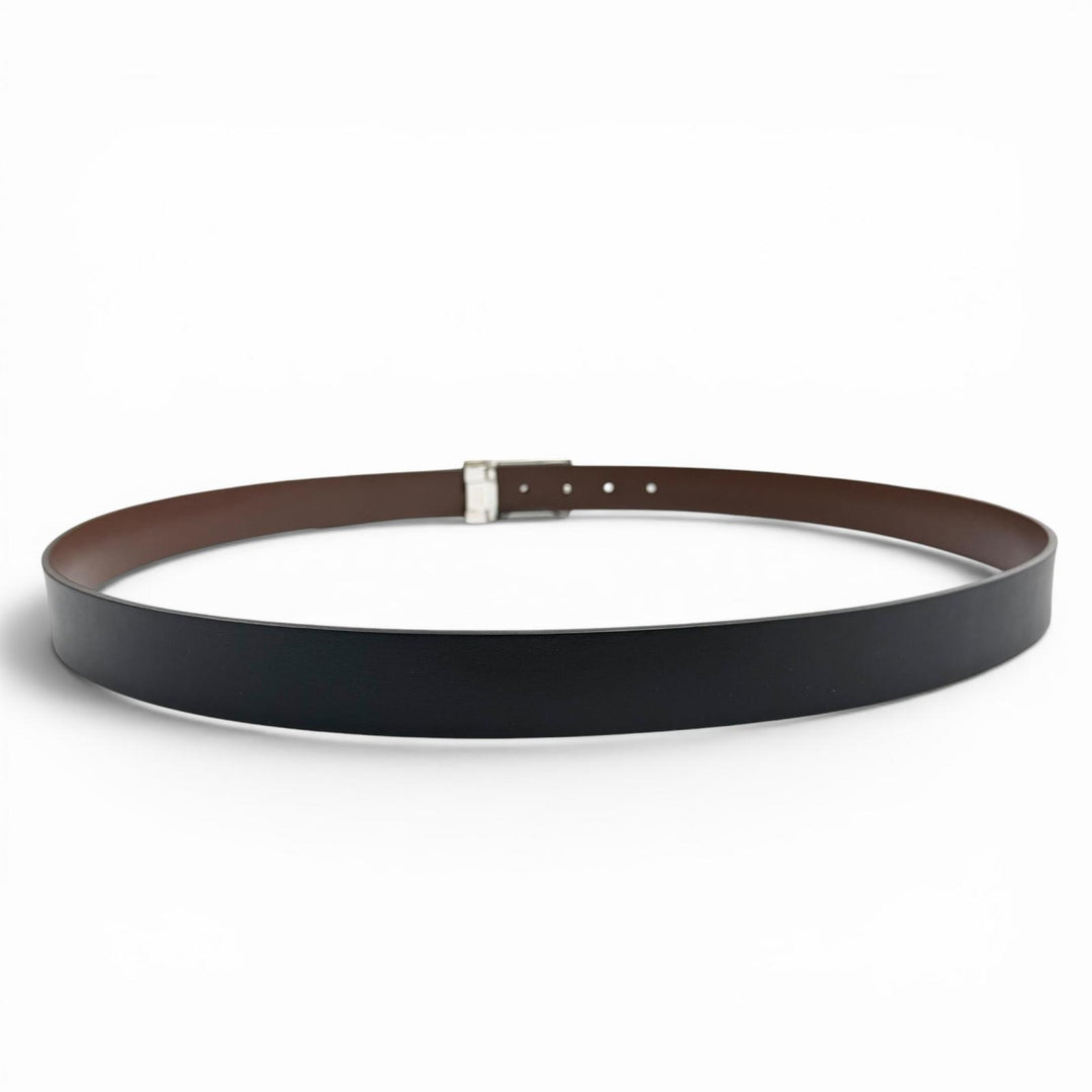 Pristine FERRAGAMO belt black leather mens