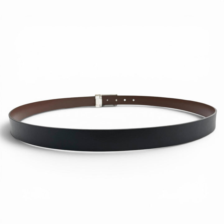 Pristine FERRAGAMO belt black leather mens