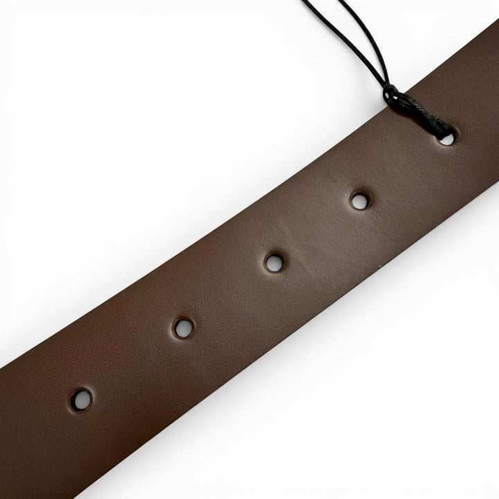 Pristine FERRAGAMO belt black leather mens