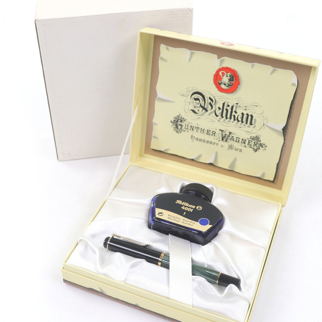 Pristine PERIKAN fountain pen Classic Cap type black mens M200