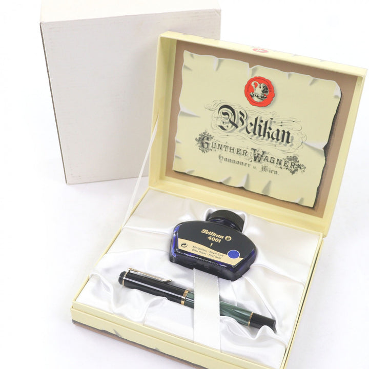 Pristine PERIKAN fountain pen Classic Cap type black mens M200