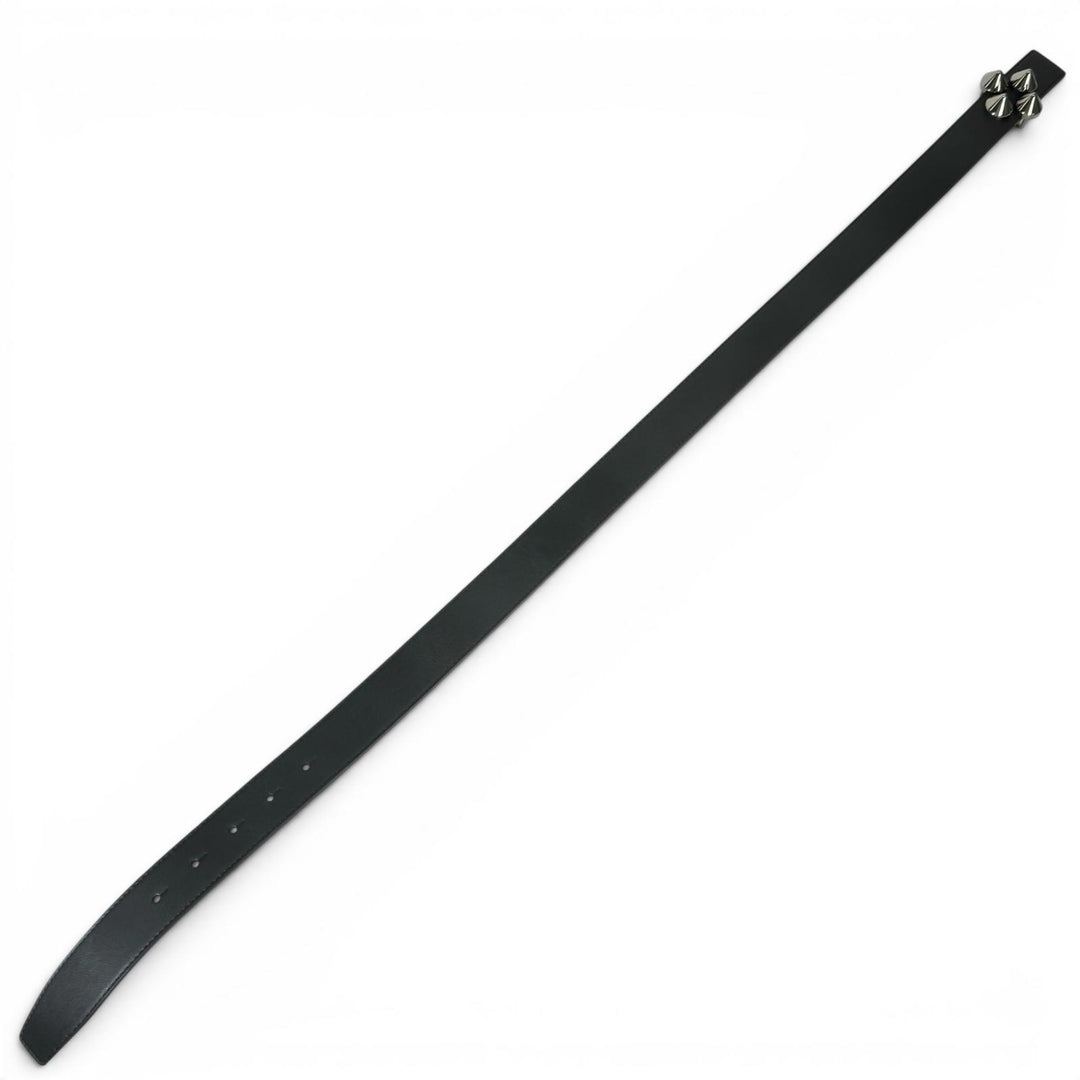 Pristine Christian Louboutin belt W SPIKY BELT black leather Women