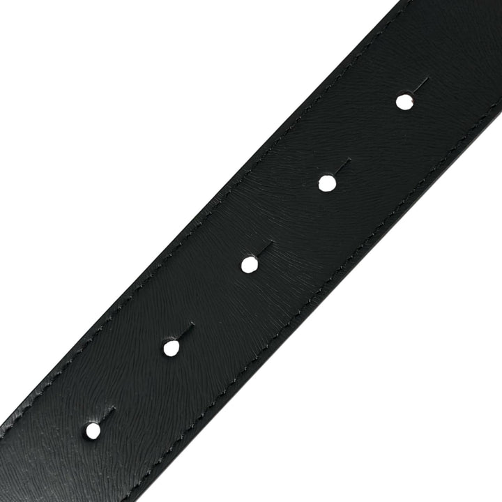 Pristine Christian Louboutin belt W SPIKY BELT black leather Women