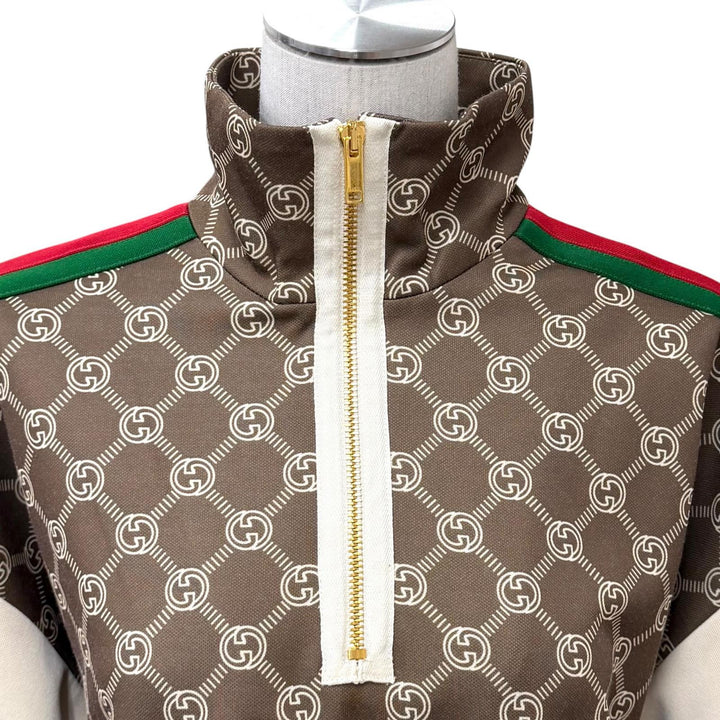Pristine GUCCI one piece Brown polyester Women S 678689