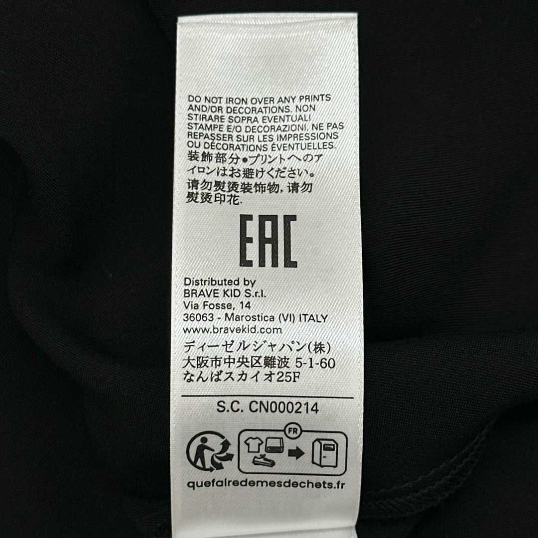 Pristine MM6 Maison Margiela one piece Logo acupuncture black 14 M60488