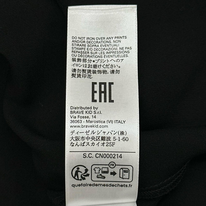 Pristine MM6 Maison Margiela one piece Logo acupuncture black 14 M60488