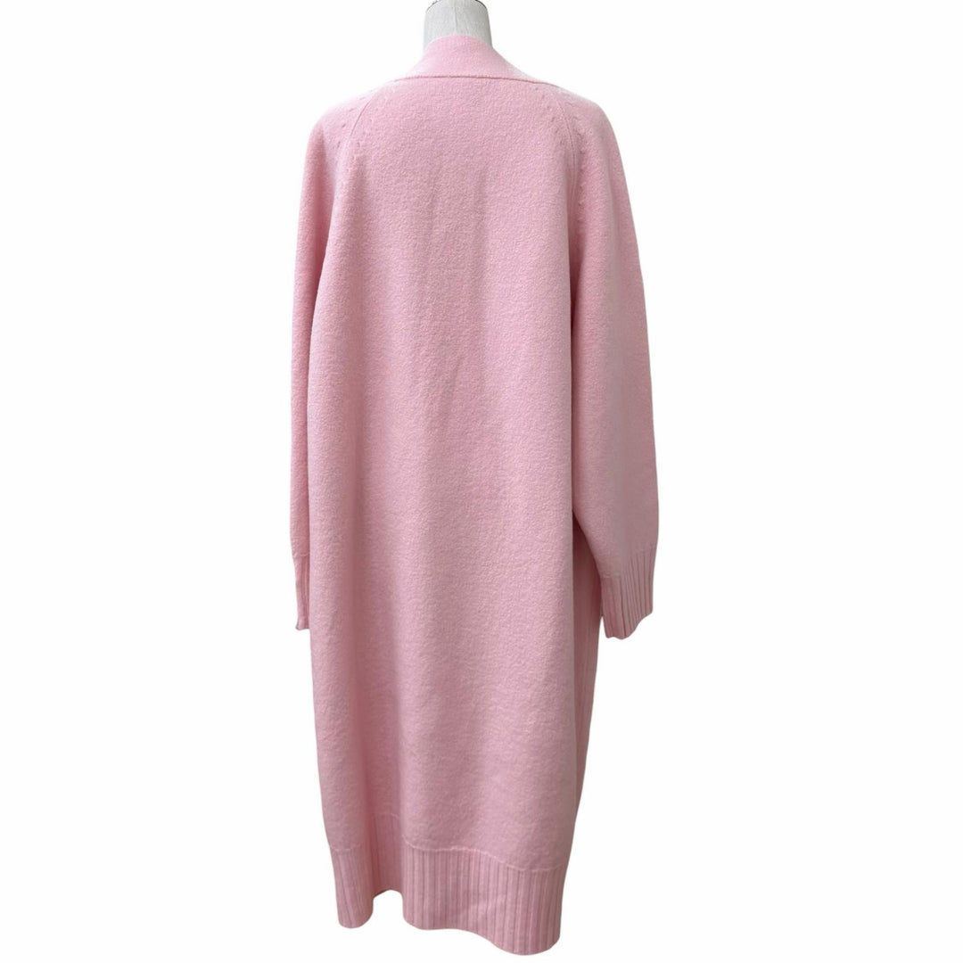 Excellent LOUIS VUITTON cardigan pink wool Women XS
