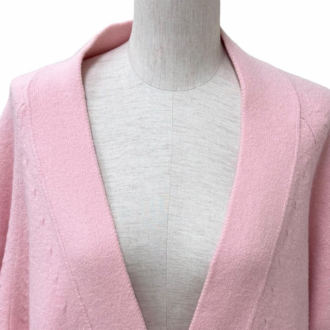 Excellent LOUIS VUITTON cardigan pink wool Women XS