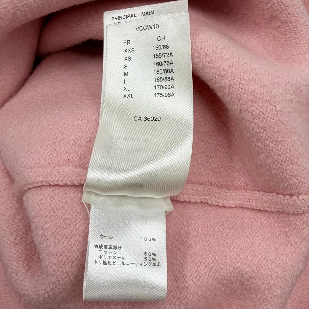 Excellent LOUIS VUITTON cardigan pink wool Women XS