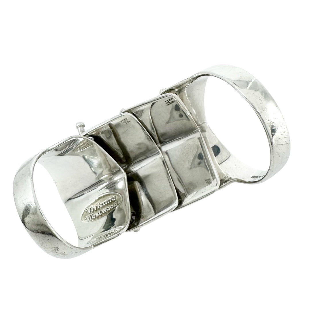 Excellent Vivienne Westwood Ring Armor ring Silver 925 Women M