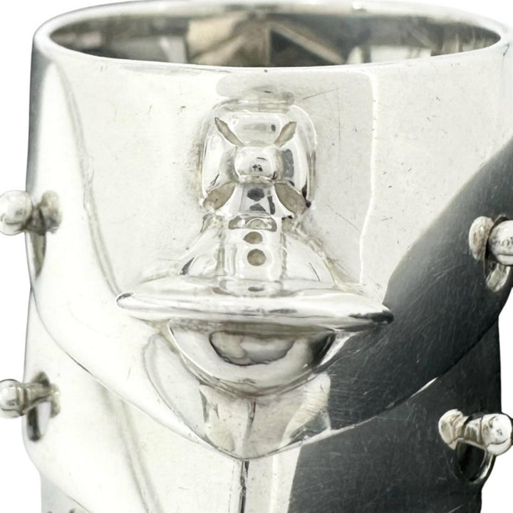 Excellent Vivienne Westwood Ring Armor ring Silver 925 Women M