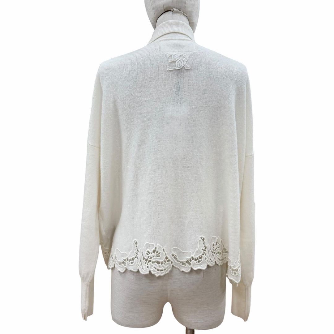Discounted Pristine ERMANNO SCERVINO cardigan off white cashmere Women 40
