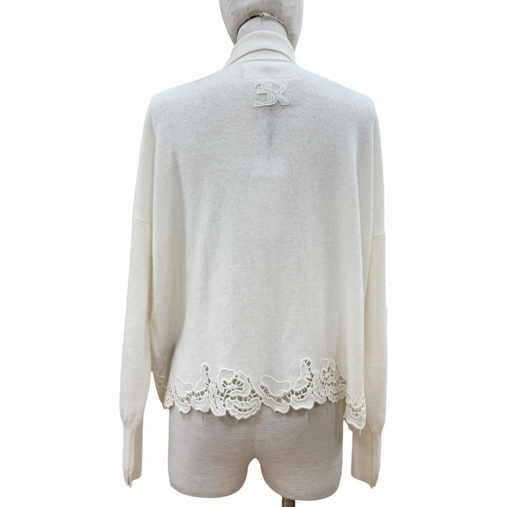 Discounted Pristine ERMANNO SCERVINO cardigan off white cashmere Women 40