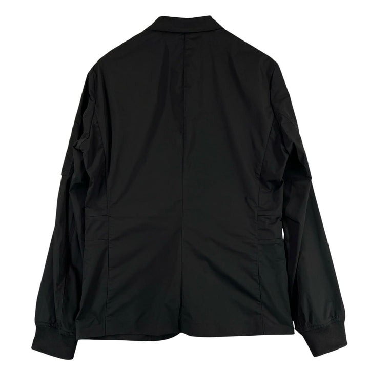 Excellent EMPORIO ARMANI Jacket Black tag, 3-way black polyester mens S 3Y1G07