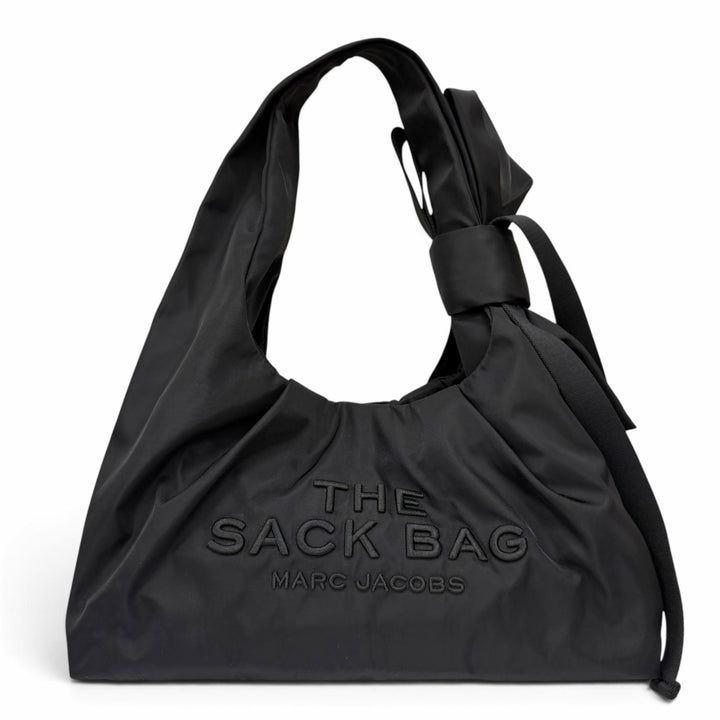Excellent MARC JACOBS Handbag THE BOW NYLON SACK BAG (The Bow Ribbon Design)