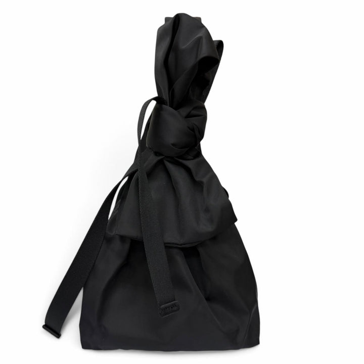 Excellent MARC JACOBS Handbag THE BOW NYLON SACK BAG (The Bow Ribbon Design)