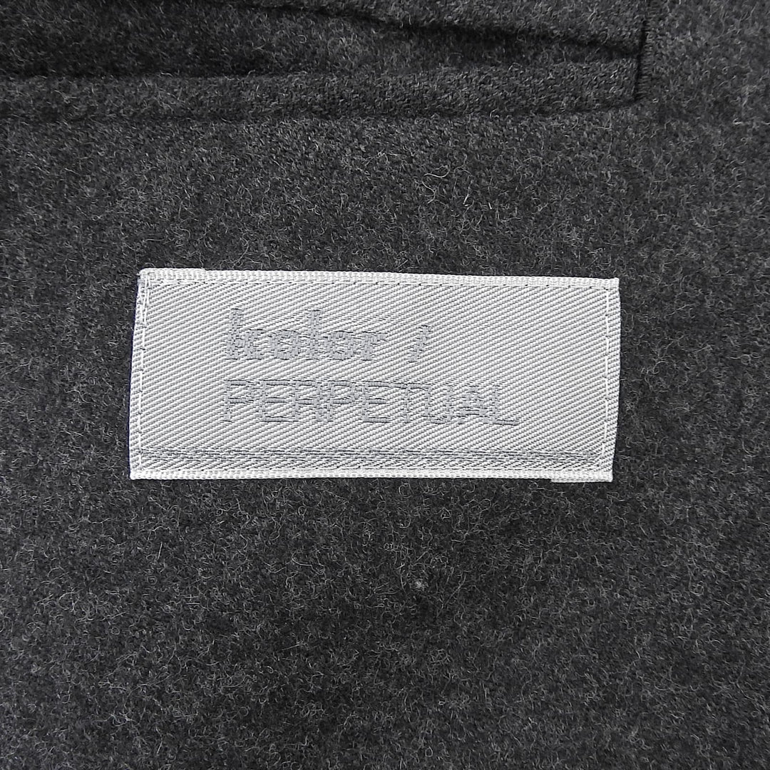 Excellent kolor tailored jacket Notched lapel single-breasted gray wool mens 3