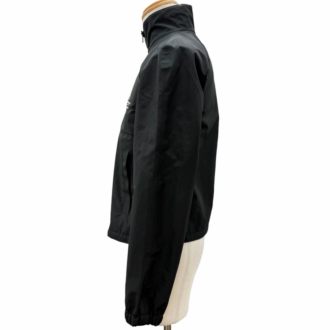 Great PRADA Blouson 36th America's Cup Stand Collar black polyester mens XS