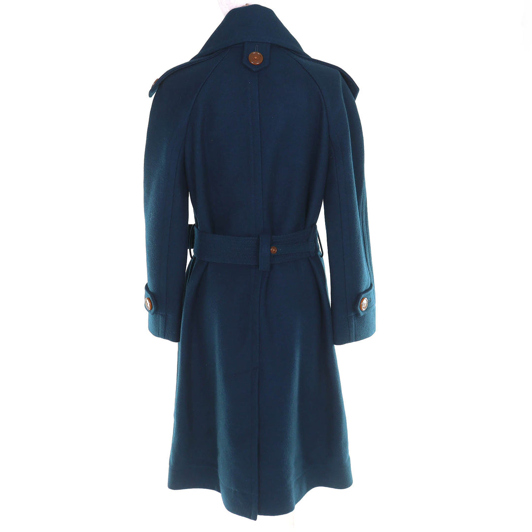 Excellent Vivienne Westwood Red Label coat Belted double-breasted long coat 2