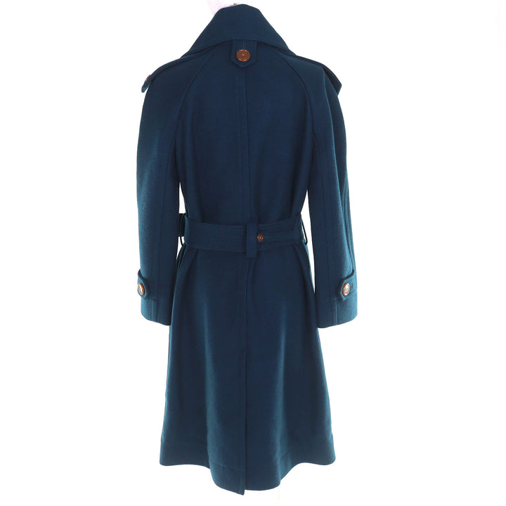 Excellent Vivienne Westwood Red Label coat Belted double-breasted long coat 2