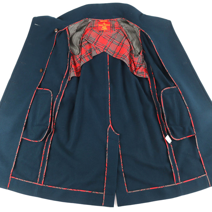Excellent Vivienne Westwood Red Label coat Belted double-breasted long coat 2