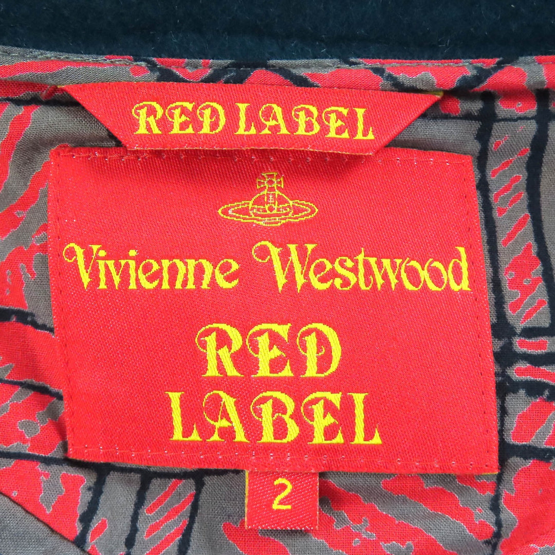 Excellent Vivienne Westwood Red Label coat Belted double-breasted long coat 2