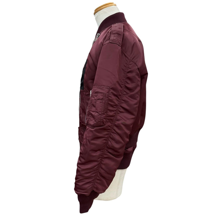 Excellent JOHN LAWRENCE SULLIVAN Bomber jacket MA-1 Red mens 44 1B013-0324-22