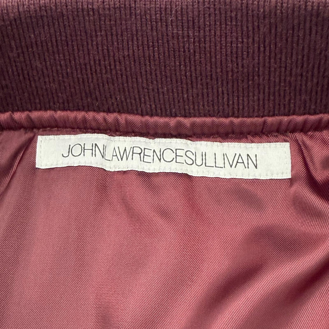 Excellent JOHN LAWRENCE SULLIVAN Bomber jacket MA-1 Red mens 44 1B013-0324-22