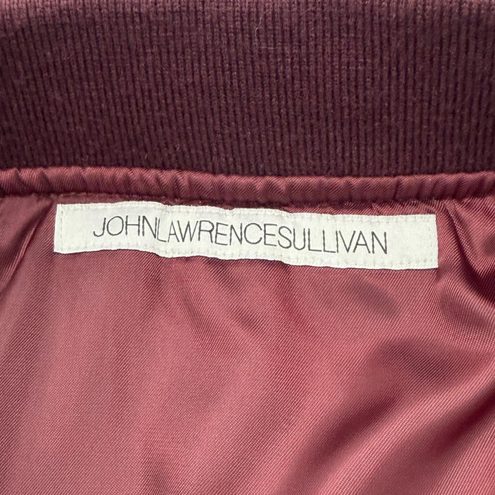 Excellent JOHN LAWRENCE SULLIVAN Bomber jacket MA-1 Red mens 44 1B013-0324-22