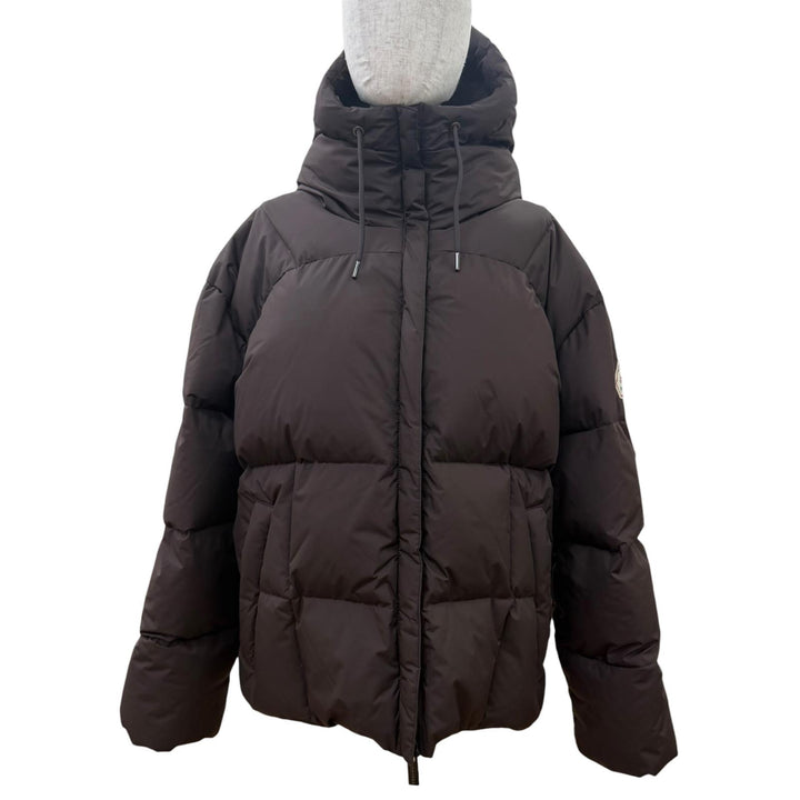 Great Pyrenex Down jacket HARMONIE 2 Hooded Zip-Up Down Coat Brown Women 40