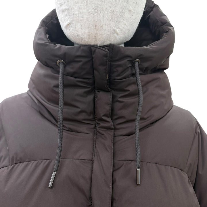 Great Pyrenex Down jacket HARMONIE 2 Hooded Zip-Up Down Coat Brown Women 40