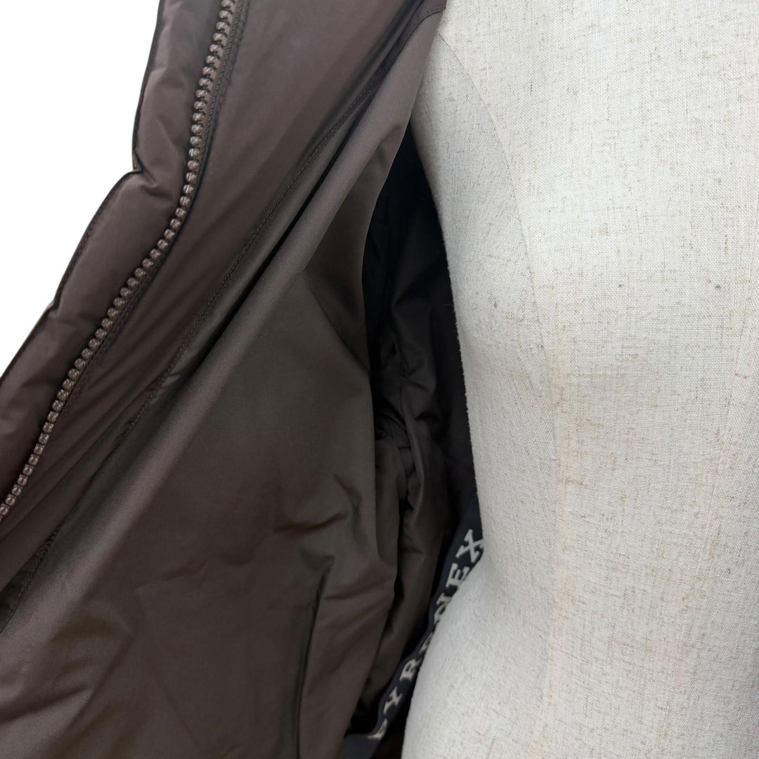 Great Pyrenex Down jacket HARMONIE 2 Hooded Zip-Up Down Coat Brown Women 40