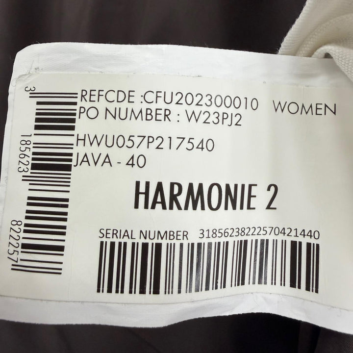 Great Pyrenex Down jacket HARMONIE 2 Hooded Zip-Up Down Coat Brown Women 40
