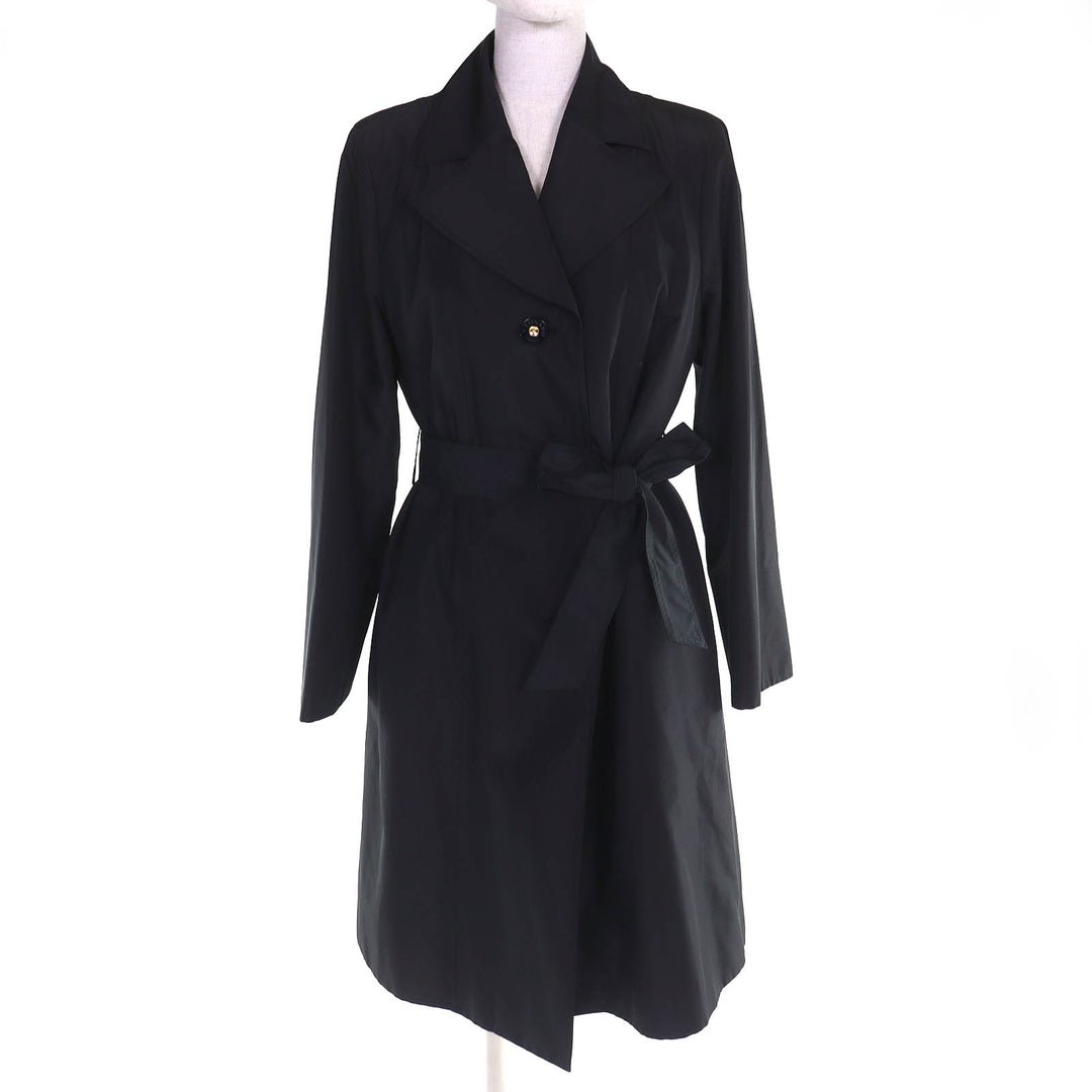 Great LEONARD FASHION coat Logo button, all-over print quilted lining 38 0328151
