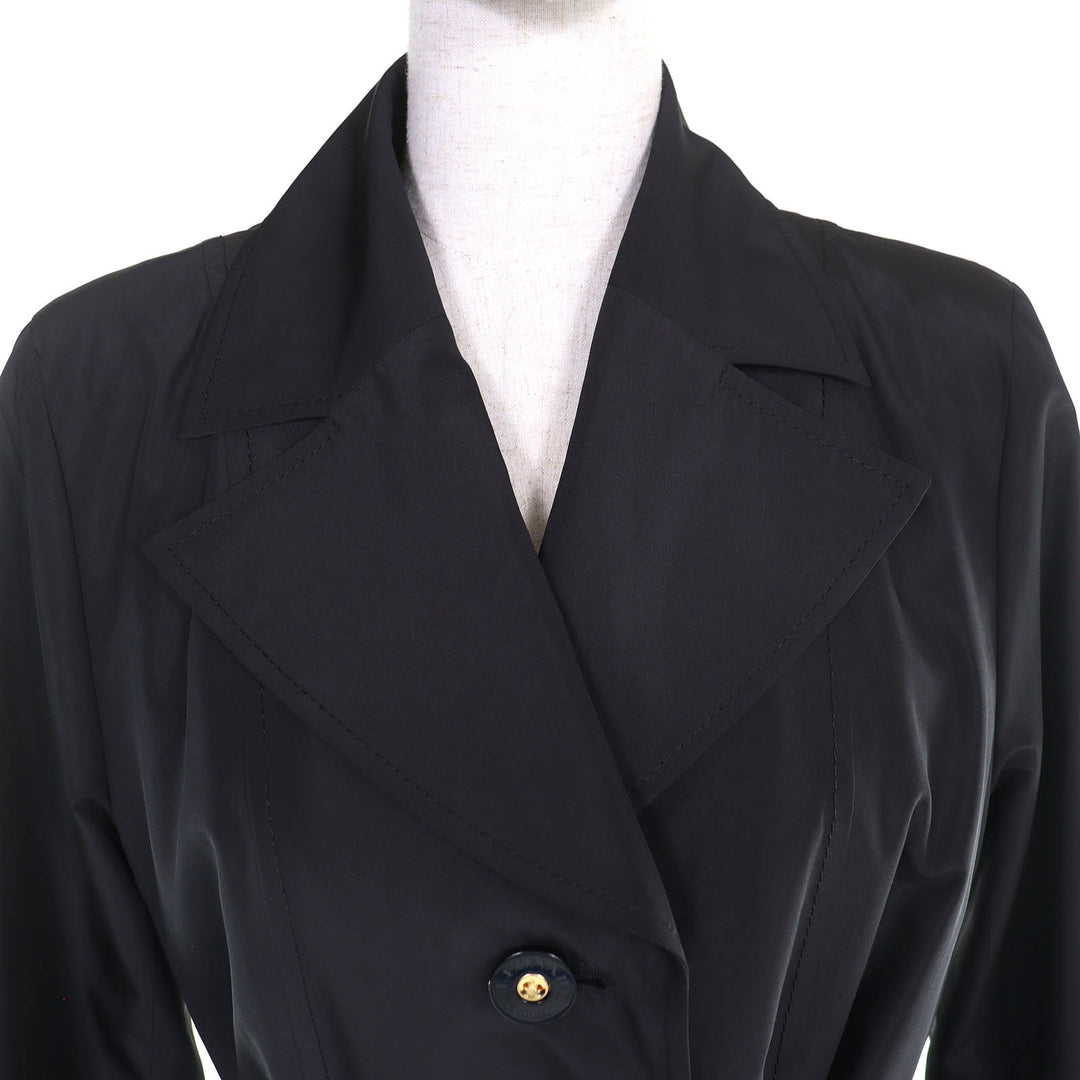 Great LEONARD FASHION coat Logo button, all-over print quilted lining 38 0328151
