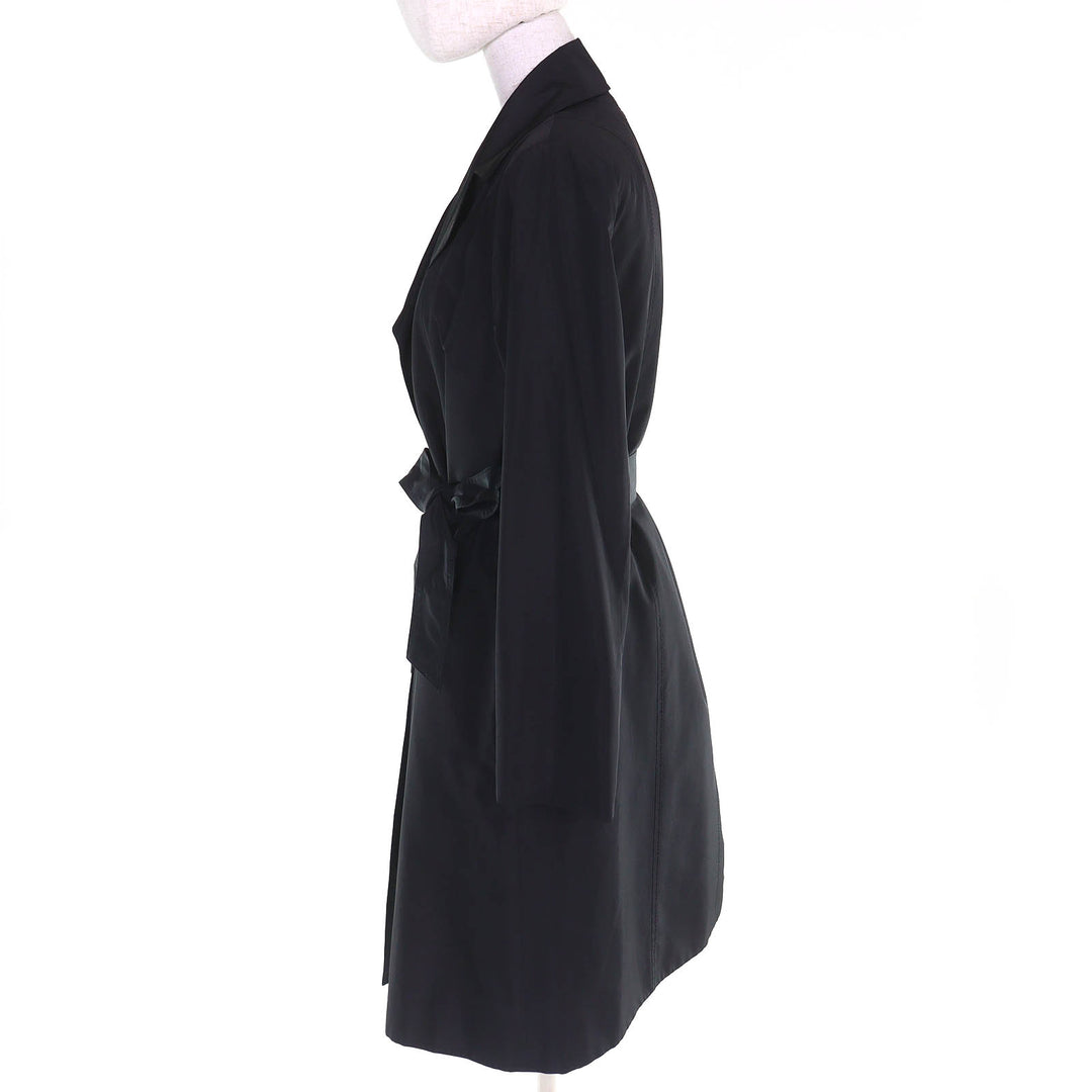Great LEONARD FASHION coat Logo button, all-over print quilted lining 38 0328151