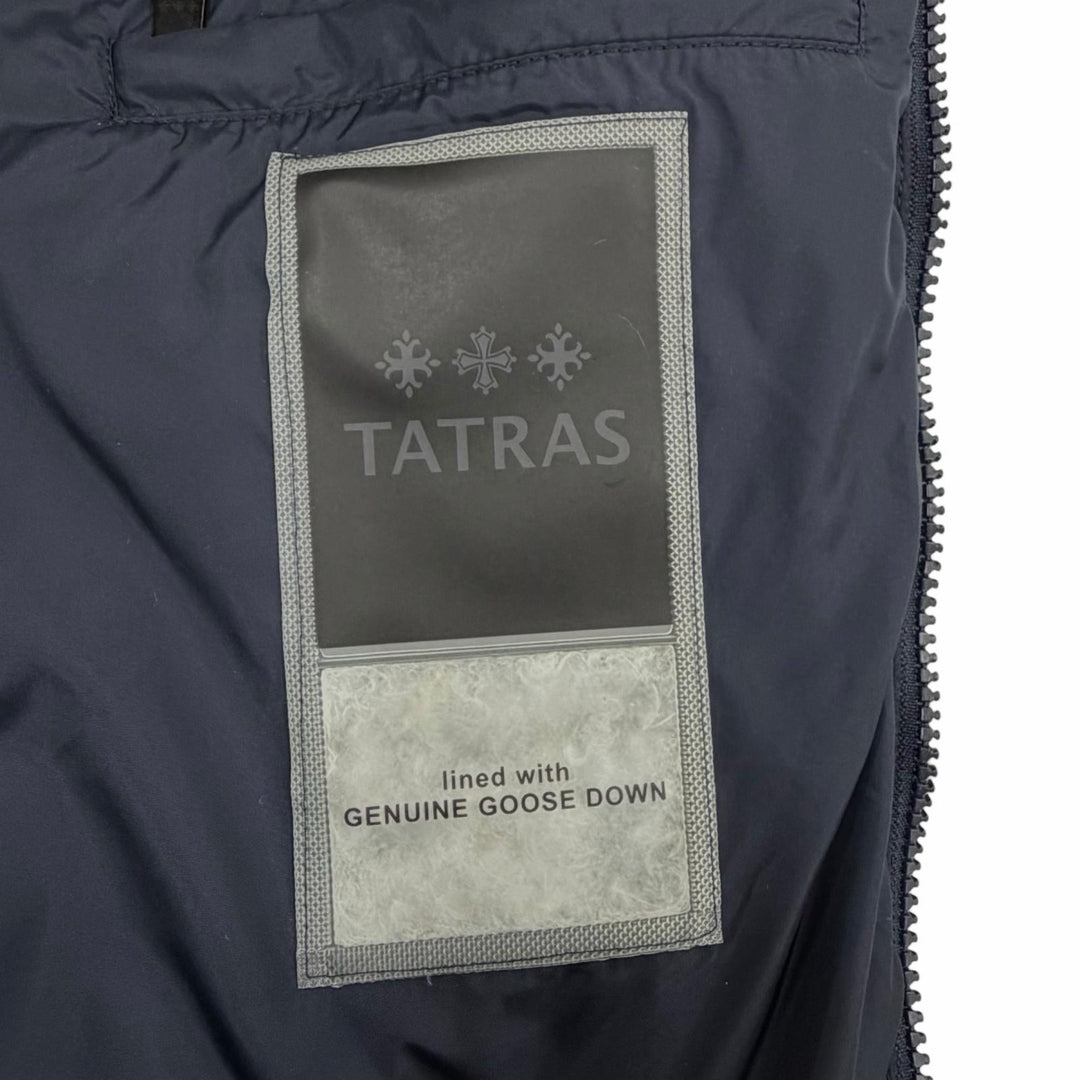 Great TATRAS down coat POLITEAMA Hood with logo patch ZIP UP Nylon 6 LTAT21A4694