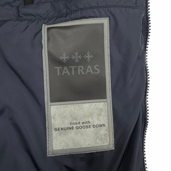 Great TATRAS down coat POLITEAMA Hood with logo patch ZIP UP Nylon 6 LTAT21A4694
