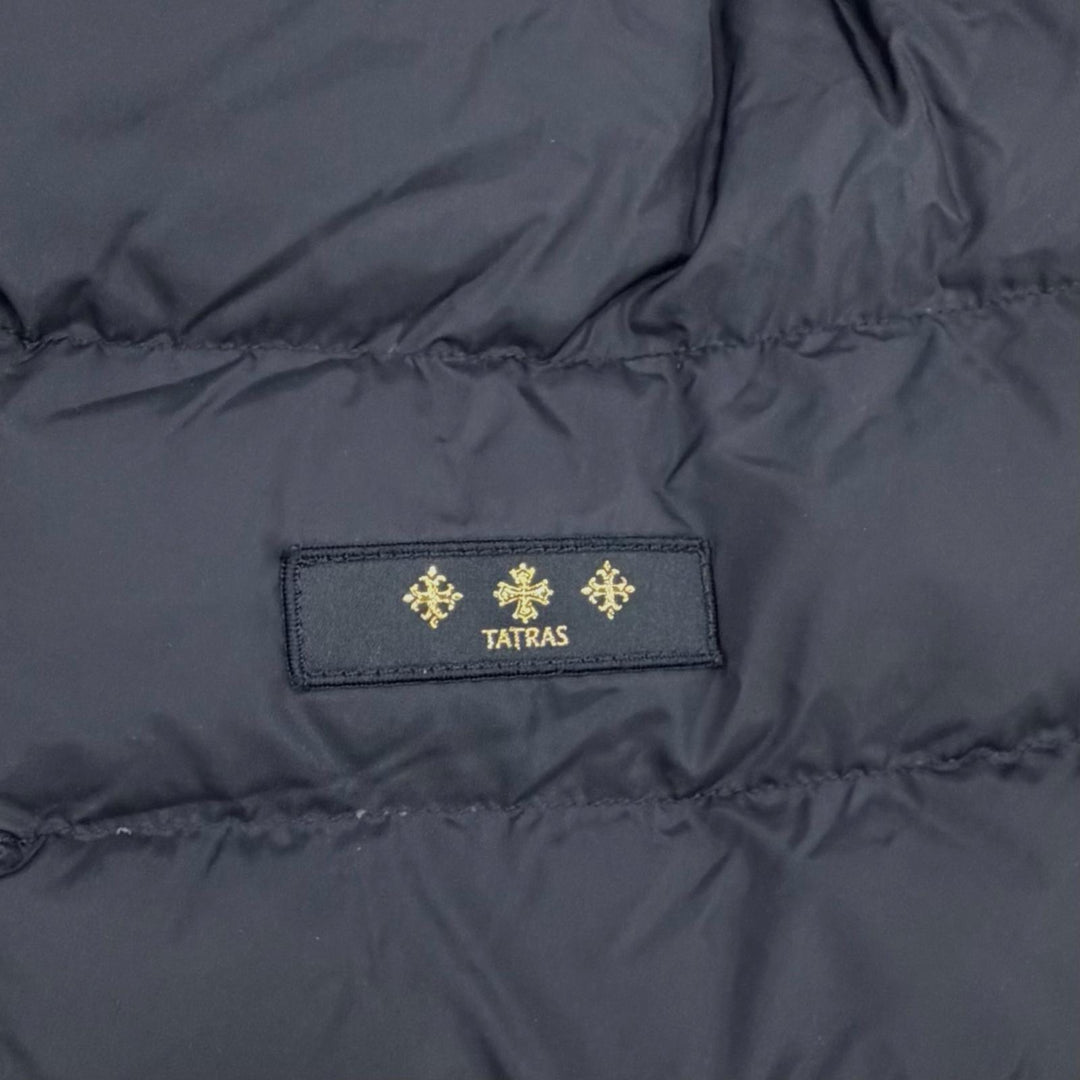 Great TATRAS down coat POLITEAMA Hood with logo patch ZIP UP Nylon 6 LTAT21A4694