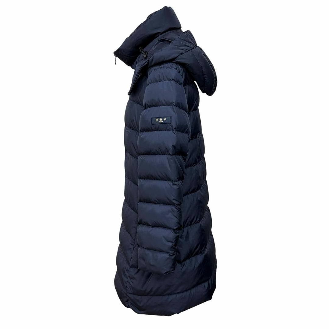 Great TATRAS down coat POLITEAMA Hood with logo patch ZIP UP Nylon 6 LTAT21A4694