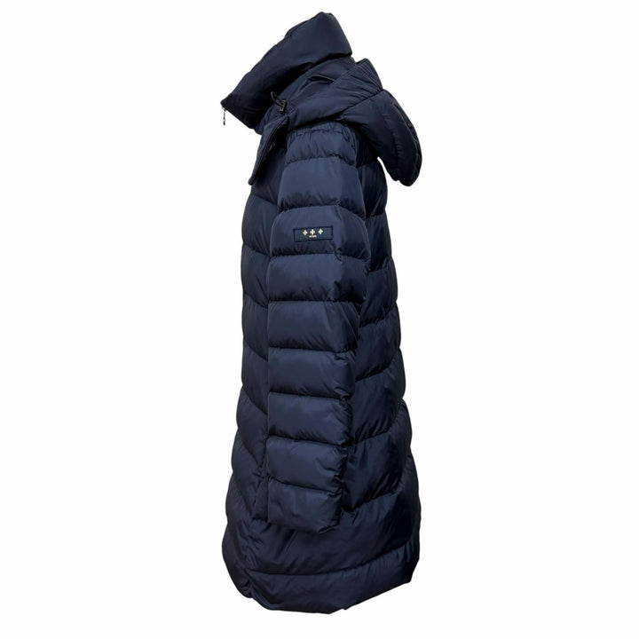 Great TATRAS down coat POLITEAMA Hood with logo patch ZIP UP Nylon 6 LTAT21A4694