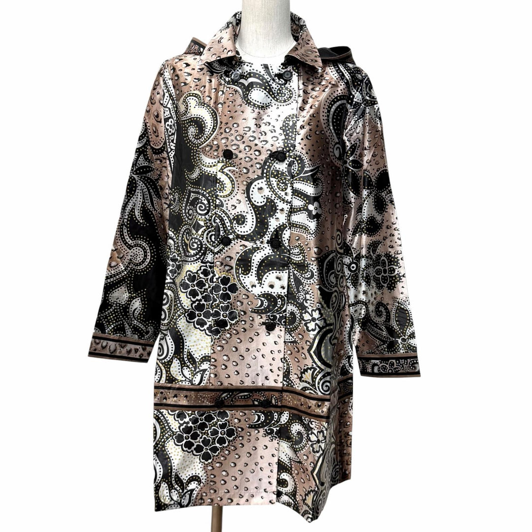 Excellent LEONARD FASHION coat Multi Nylon Women 40 0398100