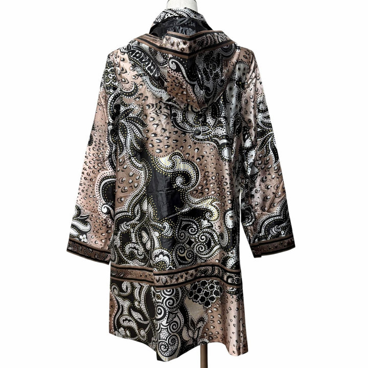 Excellent LEONARD FASHION coat Multi Nylon Women 40 0398100