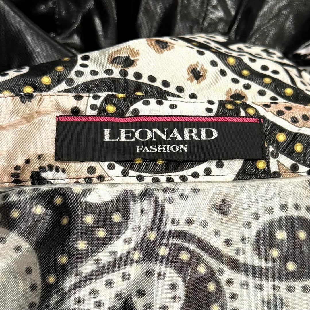 Excellent LEONARD FASHION coat Multi Nylon Women 40 0398100