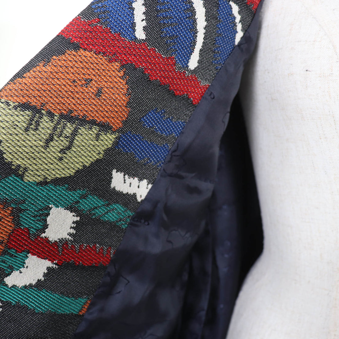 Pristine LEONARD Jacket All-over print design with belt multicolor 40 0451540